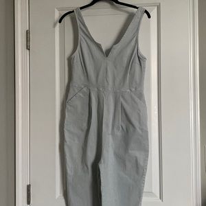 NWT Chaser Blue Overalls Jumpsuit | Size Small